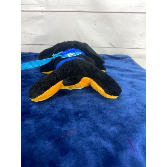 Melissa & Doug Black and Brown 10” Puppy Dog Plush Stuffed Animal Toy Vet Play W - Picture 3 of 9